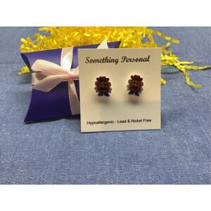 Mr. Potato Head - Toy Store Inspired Post Earrings -- Gift Boxed - Chibi Cute